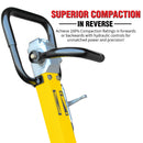 Compactador de placa reversible Honda de 5.5 HP con placa de 19x14 para compactación de asfalto, áridos y suelos cohesivos
