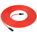 Cable de extensión para panel solar Rich Solar de calibre 10 con conectores macho y hembra | 30,5 m (juego) en rojo y negro
