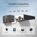 Renogy 12V 1KW 120V Pure Sine Wave Battery Inverter With Transfer Switch