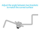 Renogy RNG-MTS-ACB - Solar Panel Mounting Curved Z Bracket - Set of 4