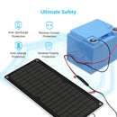 Renogy RSP10BM - Cargador de batería solar de 10 W