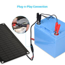 Renogy RSP10BM - Cargador de batería solar de 10 W