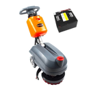 RT15AC 14“ Walk Behind Floor Scrubber Machine for Industrial Commercial Use, 26 ft Cord Offers Uninterrupted Power Supply