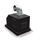 Ventilación interior eléctrica Rheem 240 V D-2: compatible con calentadores de piscina 206A-268