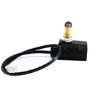 Interruptor de límite de palanca de rodillo con conector cableado - Z-15GQ22-B