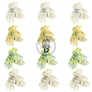 Safety Gardening Gloves with Nitrile Dipped Palms – Pack of 12