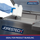 Stainless Steel Chamber Shrink Wrapping System with Heater and Sealer All-in-One – 22” X 16”