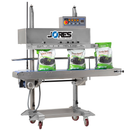 220V Stainless Steel Digital Vertical Continuous Band Sealer 1010 with Coder