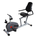 Bicicleta reclinada inteligente magnética Sunny Health &amp; Fitness con aplicación exclusiva SunnyFit y conectividad Bluetooth mejorada -