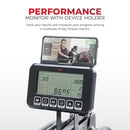 Sunny Health & Fitness Obsidian Surge 500 m Water Rowing Machine SF-RW5713