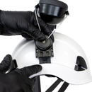 Sistema de casco de seguridad con protector facial y orejeras