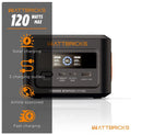 Special bundle: Wattbricks H100 Portable Power station (100W) + 30W Solar Panel