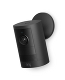 Ring - Black Outdoor Cam 2K, Battery - Black