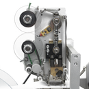 Aplicadora de Etiquetas Semiautomática para Envases Redondos con Impresora Integrada