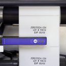 Aplicadora de Etiquetas Semiautomática para Envases Redondos con Impresora Integrada