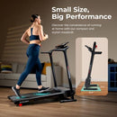 Sunny Health & Fitness SMART Easy Assembly Folding Treadmill - SF-T7610 SMART