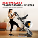 Cinta de correr inteligente con inclinación automática SF-T7515 de Sunny Health &amp; Fitness