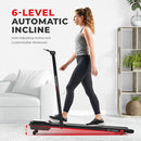 Sunny Health & Fitness Pacer Smart Compact Auto Incline Treadpad Treadmill - SF-T722076