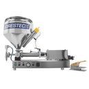 Llenadora de pistón de sobremesa para pasta con tolva calefactada - Acero inoxidable 316 – 500ml