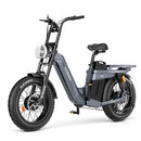 Bicicleta eléctrica TESWAY X5 AWD de paso – Motor dual de 3600 W de fácil montaje
