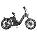 Bicicleta eléctrica TESWAY X5 AWD de paso – Motor dual de 3600 W de fácil montaje
