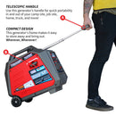 Generador inversor de 4500 vatios, inyección electrónica de combustible (EFI), super silencioso, portátil a gasolina, para uso profesional