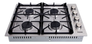 Thor Kitchen Professional Drop-In Gas Cooktop with Four Burners in Stainless Steel