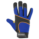 Touchscreen Safety Work Gloves with Leather Palms