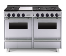 Chicago Brick Oven - 48" LP All-Gas Convection Range - Sealed Burners