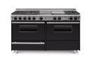 Chicago Brick Oven - 60" LP Gas True Dual-Fuel Self-Cleaning Convection Range - Sealed Burners