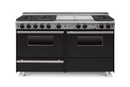 Chicago Brick Oven - 60" LP Gas True Dual-Fuel Self-Cleaning Convection Range - Sealed Burners