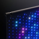 Twinkly Lightwall 8x8ft, LED Panel Smart, Multicolor LED Lights, DJ Lights and Music Rhythm Show, App Mapping, 20 Customizable Presets, Aluminum Frame and Transport Trolley Included