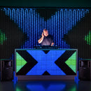 Twinkly Lightwall 8x8ft, LED Panel Smart, Multicolor LED Lights, DJ Lights and Music Rhythm Show, App Mapping, 20 Customizable Presets, Aluminum Frame and Transport Trolley Included