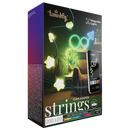 Twinkly Strings USB-C Star 200 LED, Star-Shaped LED Light String, RGB Multicolor LED Lights, Valentine's Day Lights, Compatible with Alexa, Google Home, USB-C Power, Green Wire, 39.4ft