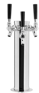 Torre de columna de 3" con triple grifo - Todo en contacto con SS304