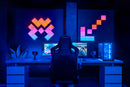 Kit de extensión Twinkly Squares, kit de paneles LED RGB, incluye 3 paneles de extensión y cables de conexión, compatible con HomeKit, Alexa y Google Home, luces para juegos y streaming, más de 16 millones de colores