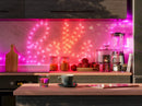 Twinkly Strings USB-C Star 200 LED, Star-Shaped LED Light String, RGB Multicolor LED Lights, Valentine's Day Lights, Compatible with Alexa, Google Home, USB-C Power, Green Wire, 39.4ft