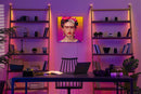 Twinkly Squares Master Panel, RGB LED Panel, Including 1 Main Panel and USB-C Power Supply, Compatible with HomeKit, Alexa and Google Home, Gaming Lights and Streaming, 16M+ Colors