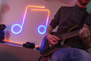 Twinkly Flex 3 m, tubo LED multicolor, tira LED RGB flexible, compatible con Alexa y Google Home, luces para juegos, más de 16 millones de colores, alimentación USB C, mapeo de aplicación, cable blanco
