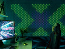 Twinkly Matrix 3.28x3.28ft RGB, High Density 480 LED Curtain, Smart Multicolor Gaming LED Lights, Compatible with Razer Chroma, Omen, Alexa, Google Home, Gaming Lights, App Mapping, Transparent Wire