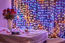 Luces navideñas Twinkly en forma de cortina, 210 LED RGB+W - Controladas por aplicación, sincronización con música, uso en interiores y exteriores, compatibles con Google Assistant, Amazon Alexa, Apple HomeKit, conectividad Bluetooth y WiFi