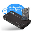 Matriz HDMI 4x2 hasta 4K a 60 Hz con ARC (UHD-402) 