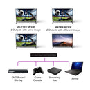 Matriz HDMI 4x2 hasta 4K a 60 Hz con ARC (UHD-402) 