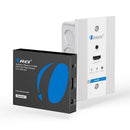 4K HDMI Extender Over Single CAT6/7 With 4K@60Hz Wall Plate Transmitter, HDR & IR Control Upto 230ft (UHD-IPC230-WPE)