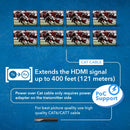 Extensor de matriz HDMI 4K 8x8 y HDBaseT sobre cable CAT5e/6/7 de hasta 122 metros (UHD88-EXB400R-K) 