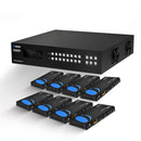 Extensor de matriz HDMI 4K 8x8 y HDBaseT sobre cable CAT5e/6/7 de hasta 122 metros (UHD88-EXB400R-K) 