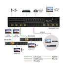 Extensor de matriz HDMI 4K 8x8 y HDBaseT sobre cable CAT5e/6/7 de hasta 122 metros (UHD88-EXB400R-K) 