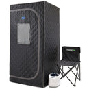 Durasage Health - Sauna de vapor portátil Durasage para todo el cuerpo | Generador de vapor de 1200 W y 2,6 L con control remoto | Silla portátil (para 1 persona)