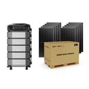 10 Rich Solar MEGA 590 BIFACIAL Solar Panel + EcoFlow DELTA Pro Ultra X Power Station (1 inverter + 5 batteries) Bundle