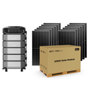 12 Rich Solar MEGA 590 BIFACIAL Solar Panel + EcoFlow DELTA Pro Ultra X Power Station (1 inverter + 5 batteries) Bundle